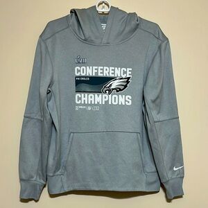 Nike Youth Philadelphia Eagles 2022 NFC Champions Hoodie Sz XL